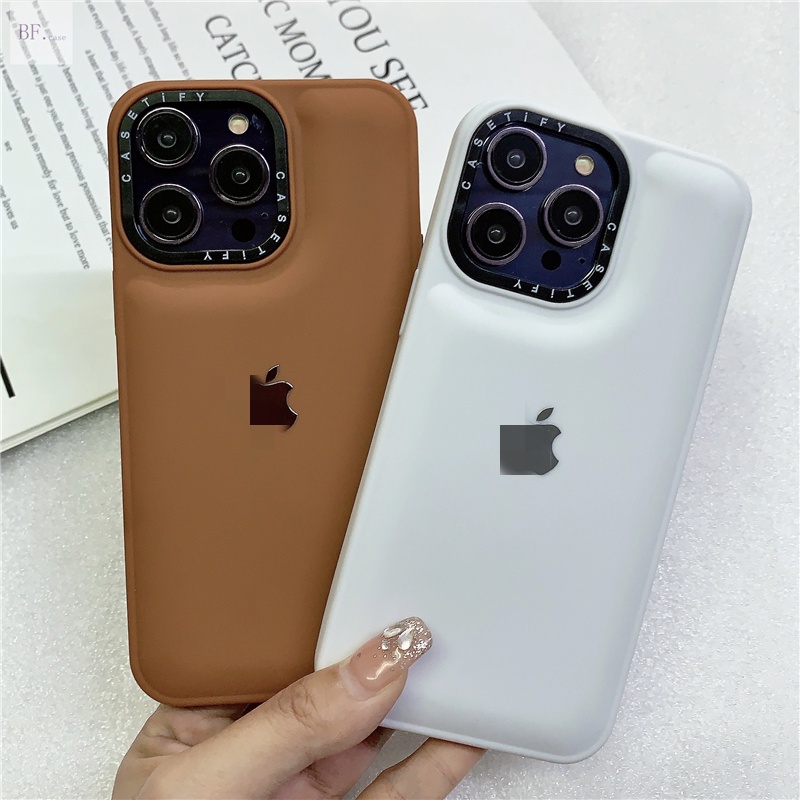 IPHONE (CASETIFY) Casing Silikon Lembut Untuk Iphone14 13 12 11 Pro Max X XR XSMAX 6 8 7 Plus