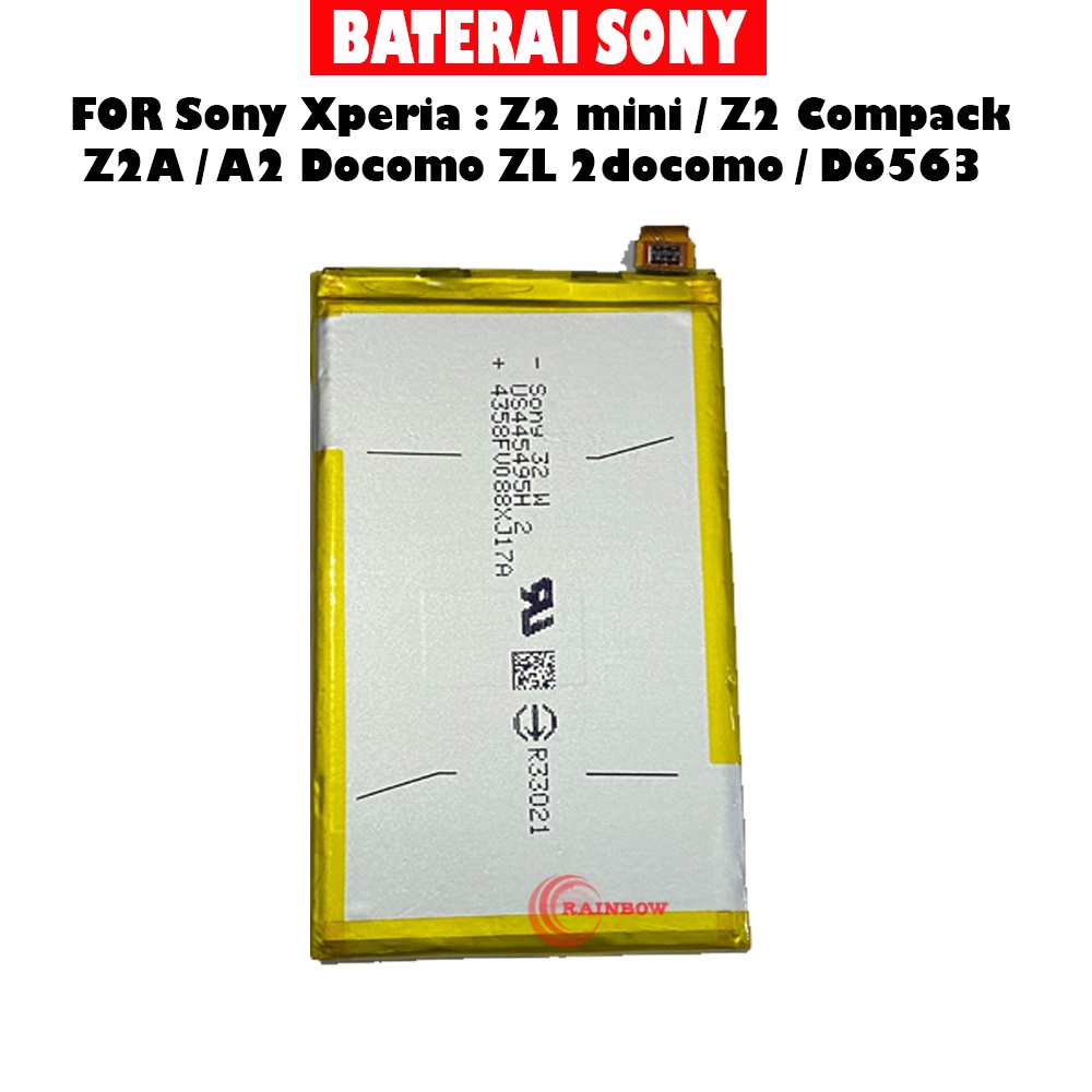 Baterai Sony Xperia EZ2 mini / Z2 Compack / Z2A / A2 Docomo / ZL 2docomo / D6563 Battery Handphone B