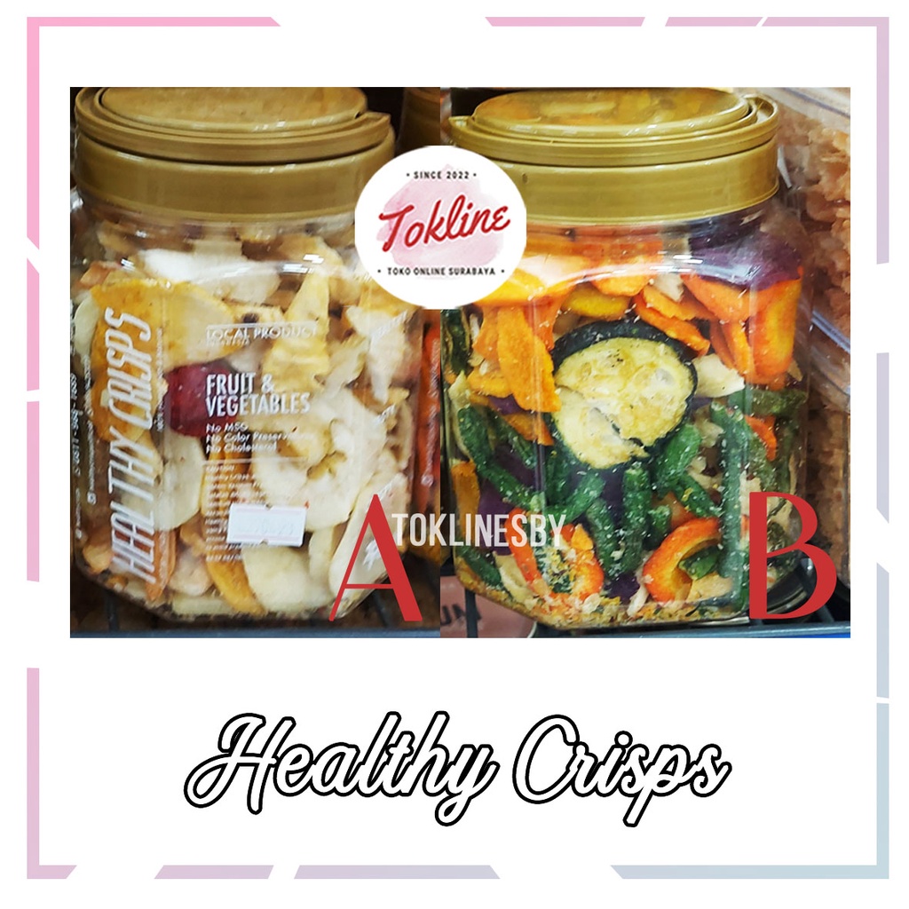 

Healthy Crisps Keripik Aneka Sayur Sayuran Buah Buahan Kering Sehat Fruit Vegetables