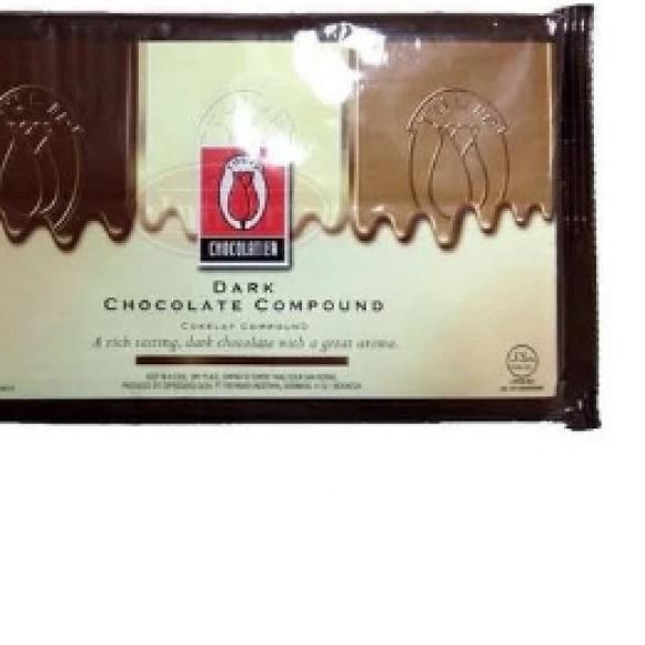 

➽ TULIP DCC 1 KG Dark Compound Chocolate Cokelat ♦