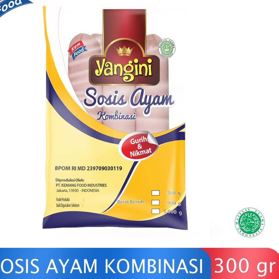 

➴ Yangini Chicken Sausage - Sosis Ayam Kombinasi Isi 6 pcs (300 gr) ✼