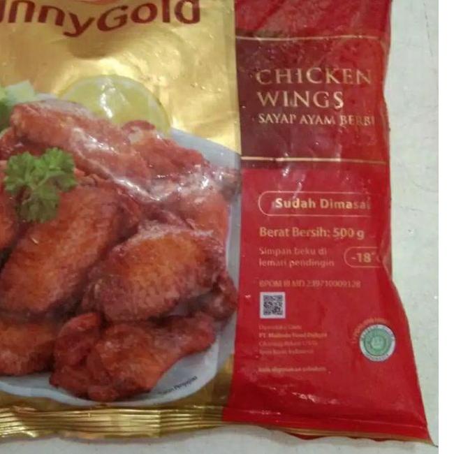 

➸ Sunnygold chicken wings sunny gold sayap ayam 500gr ♣