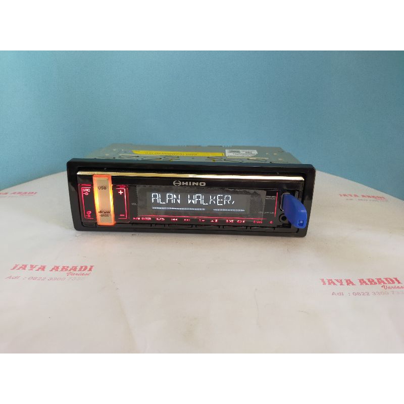 single din jvc bawaan hino