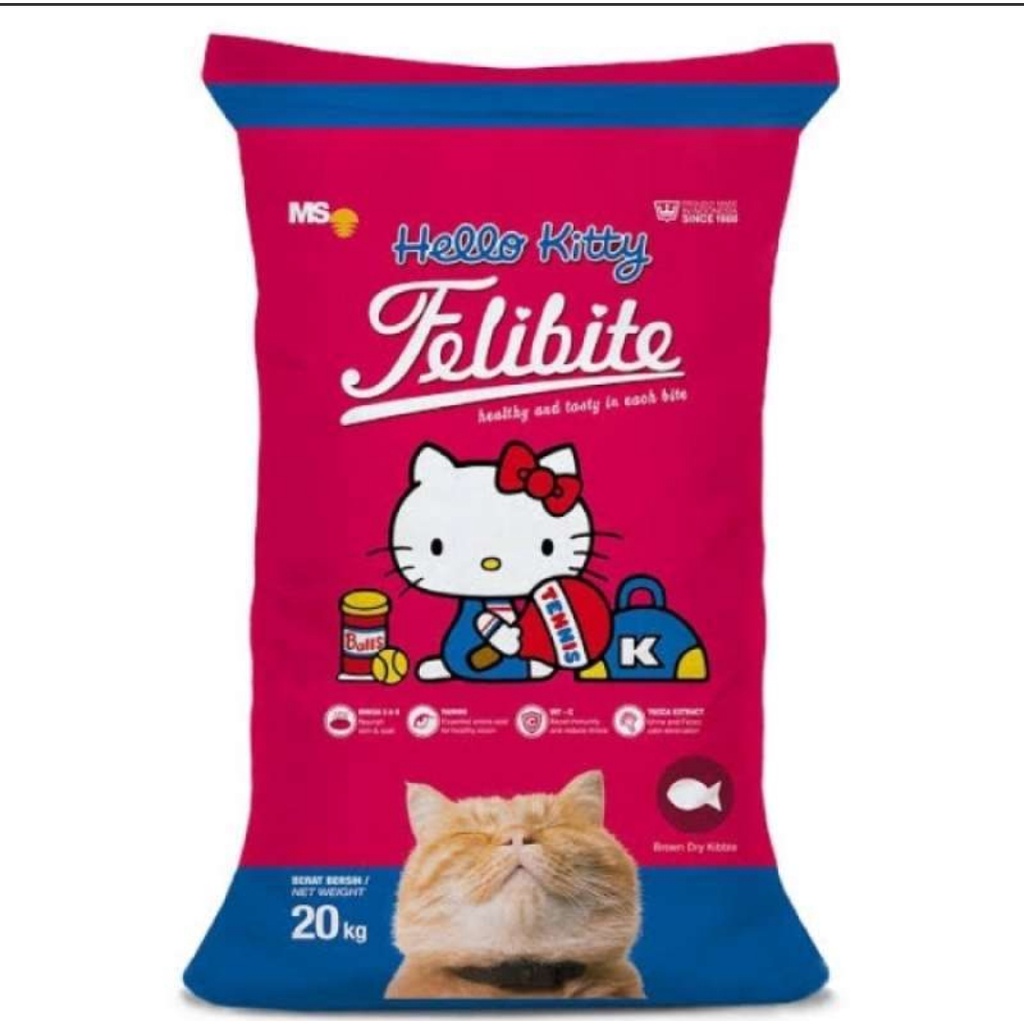 Myg - FELIBITE Kibble Ikan Cat Food Dry 20 Kg