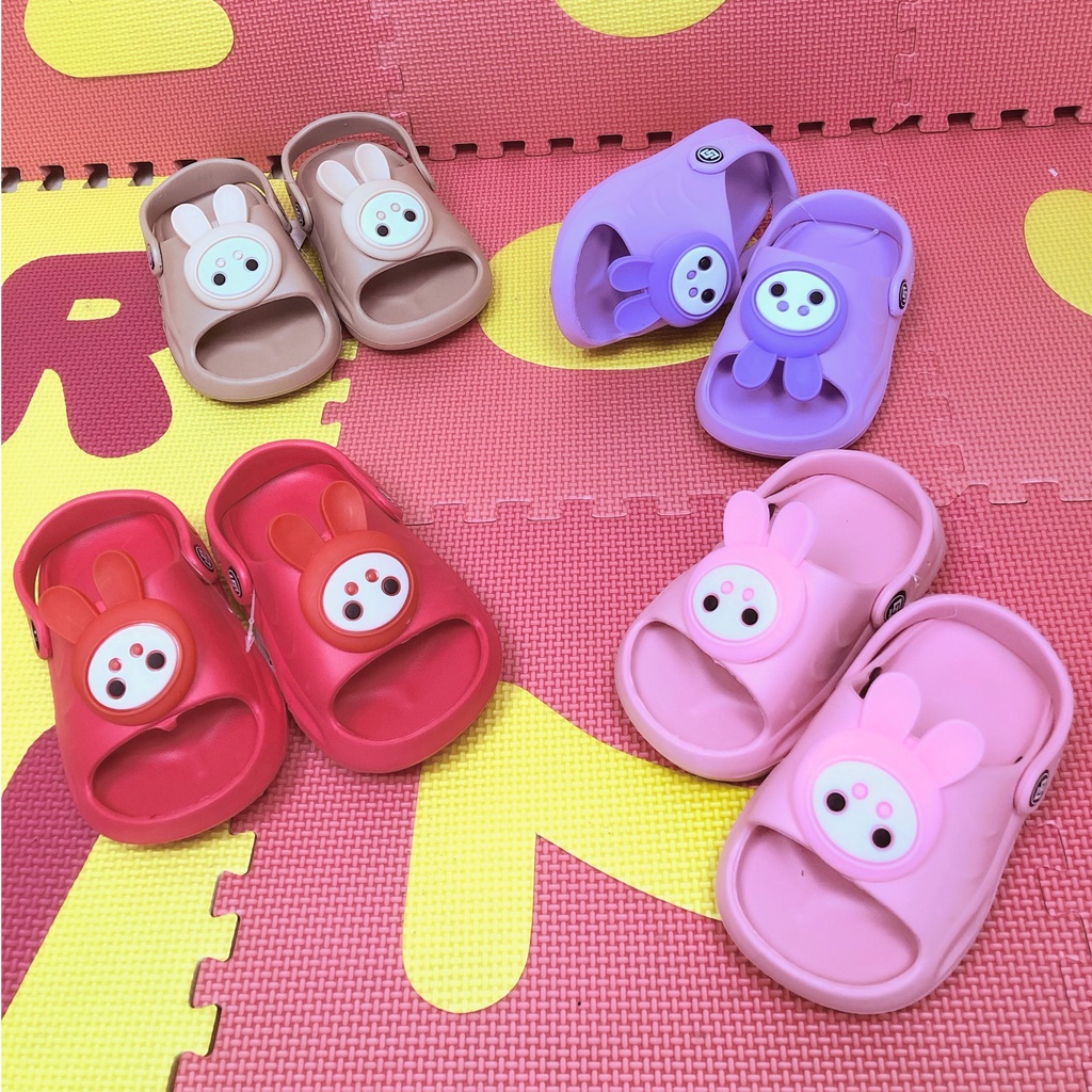 Sandal Bayi Anak Prewalker Motif Bunny Let Katak (19/24) - Sandal Let Balita KR 628