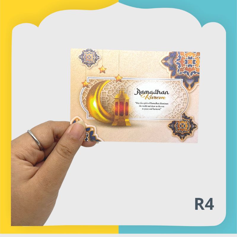 Ramadhan Card / Kartu ucapan Ramadhan / Kartu Lebaran Gift Card eid al fitr ramadan