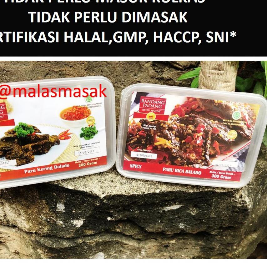 

✻ Paru Kering/Rica Sambalado Merah Restu Mande ❋