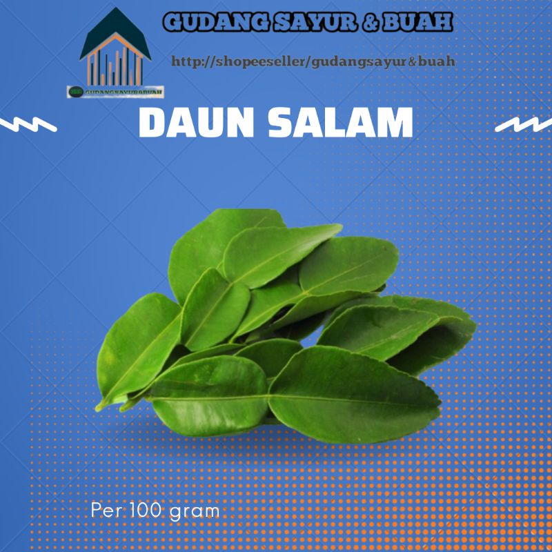

Daun Salam Segar 100 Gram