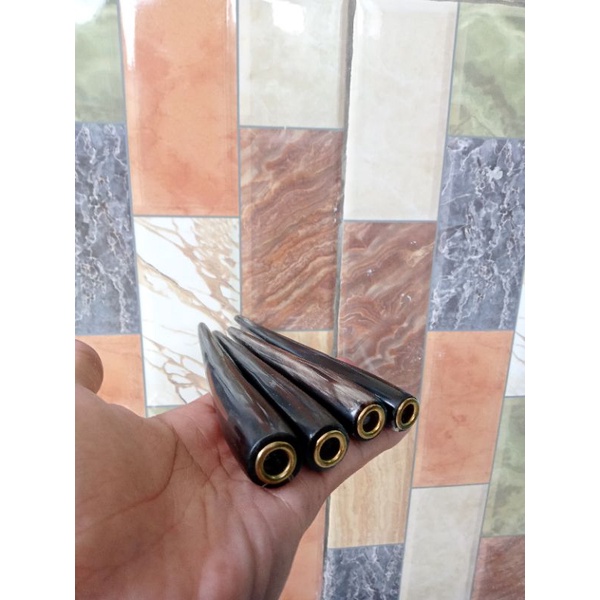 pipa tanduk kerbau hitam