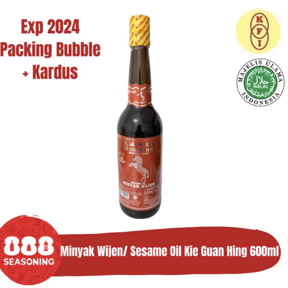 

J39 MINYAK WIJEN CAP KUDA KIE GUAN HING HALAL 600ML PRODUK TREND ⇑