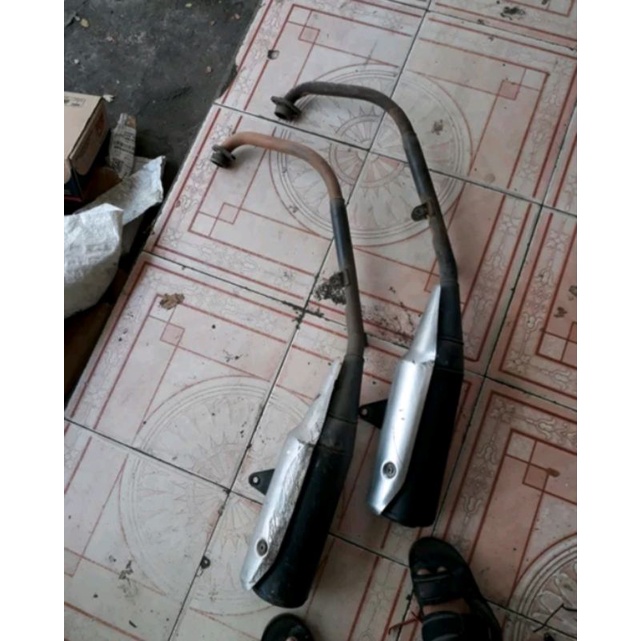 Knalpot standar cb 150 r old original