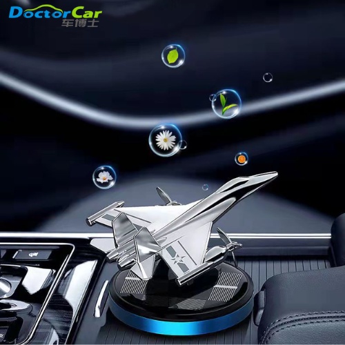 Parfum Pajangan Pesawat Dashboard Mobil Berputar Menggunakan Sinar Matahari dan Mengeluarkan Aroma