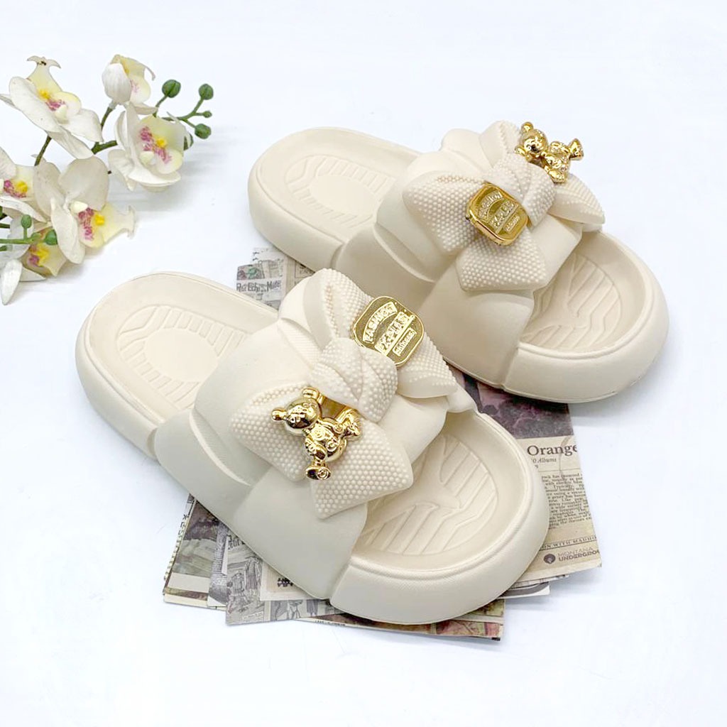 Sandal Wanita Dewasa Sandal Selop Jelly Karet Empuk Elastis Korean Style