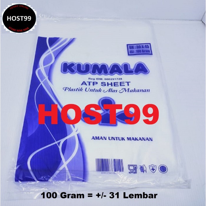 [Plastic Wrap] Atp Sheet Lembar Plastik Anti Panas Selembaran Kumala [Potongan Harga]