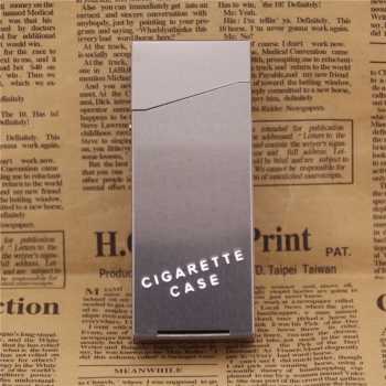 Kotak Rokok Fashion Aluminium Cigarette Case Isi Kurang Lebih 10 PCS / Case Tempat Penyimpanan Rokok Kretek Mild Esse Surya Elegan Aesthetic Praktis Keren Premium Mewah / Bungkus Rokok Kosong Anti Patah Awet / Kotak Wadah Tempat Anti Lembap Berkualitas