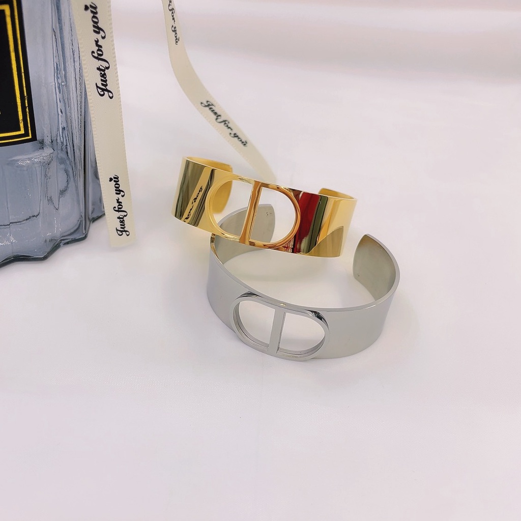 Gelang Model Terbuka Dapat Disesuaikan Gaya Retro Eropa Amerika