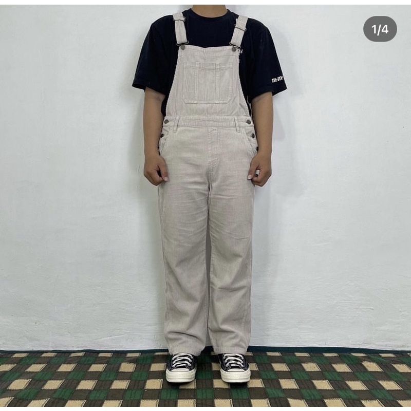 COLZA CORDUROY VINTAGE OVERALL