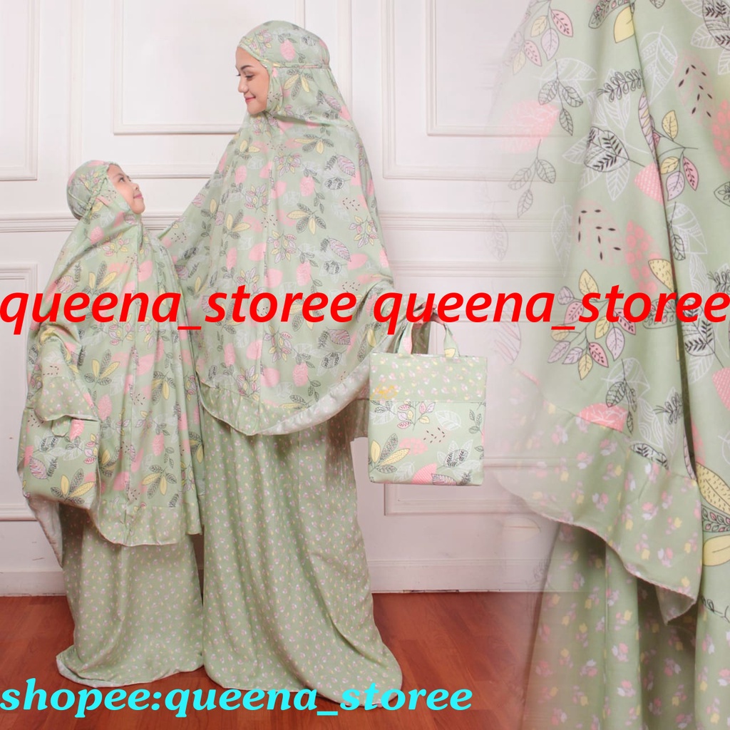 COUPLE IBU ANAK MUKENA BALI IBU DAN ANAK MUKENA CANTIK SARUNG MUKENA WANITA PERALATAN SHOLAT MUKENA 