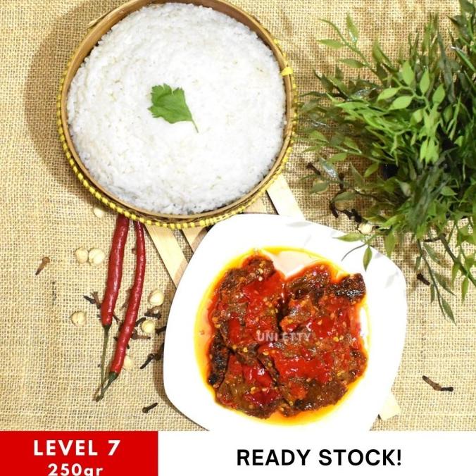 

Dendeng Balado Batokok (Cabe Merah) PEDAS LEVEL 7 TERLARIS