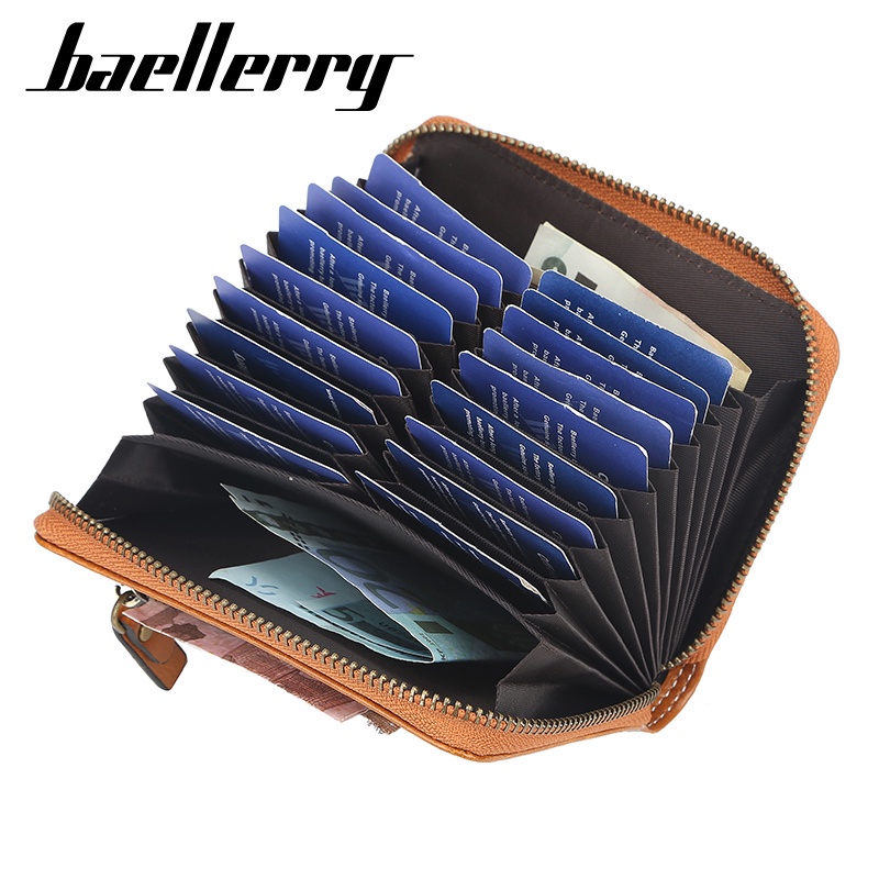 BAELLERRY N1851 Dompet Kartu Wanita Bahan Kulit PU Leather Premium WATCHKITE WKOS