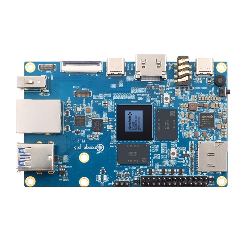 Papan Pengembangan zzz Orange Pi5 4GB 8GB RK3588S 8-Core 64-bit Gigabit- Eterna