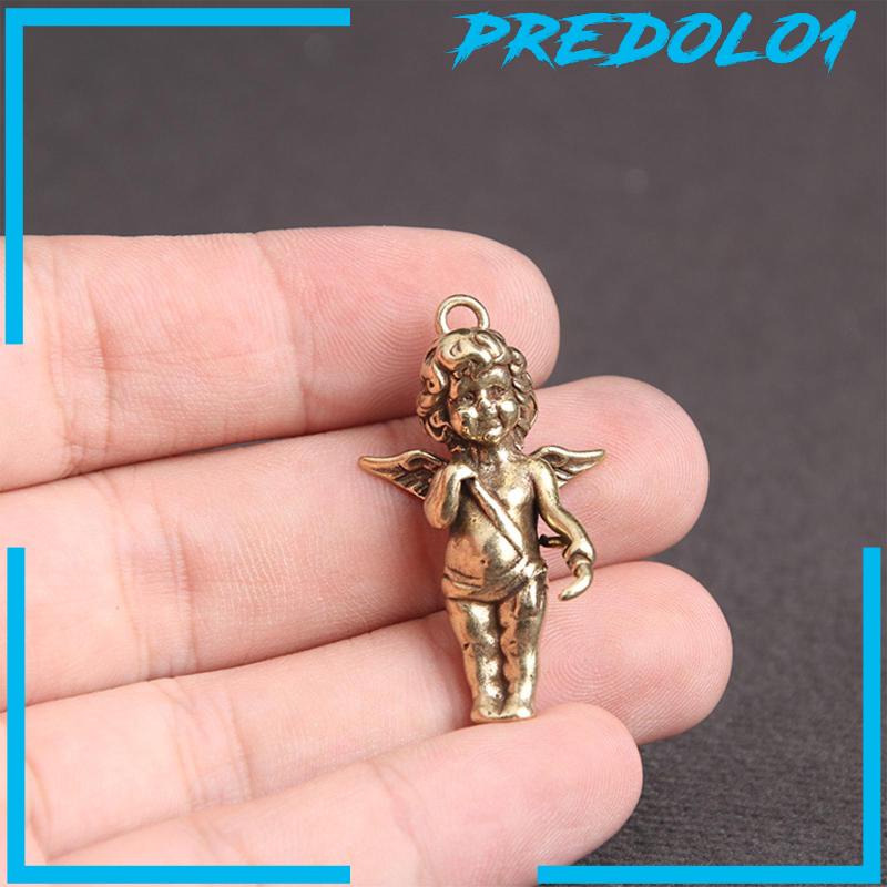 [Predolo1] Sayap Malaikat Pesona Liontin Membuat Perhiasan DIY Pria Wanita Tas Gantung Craft