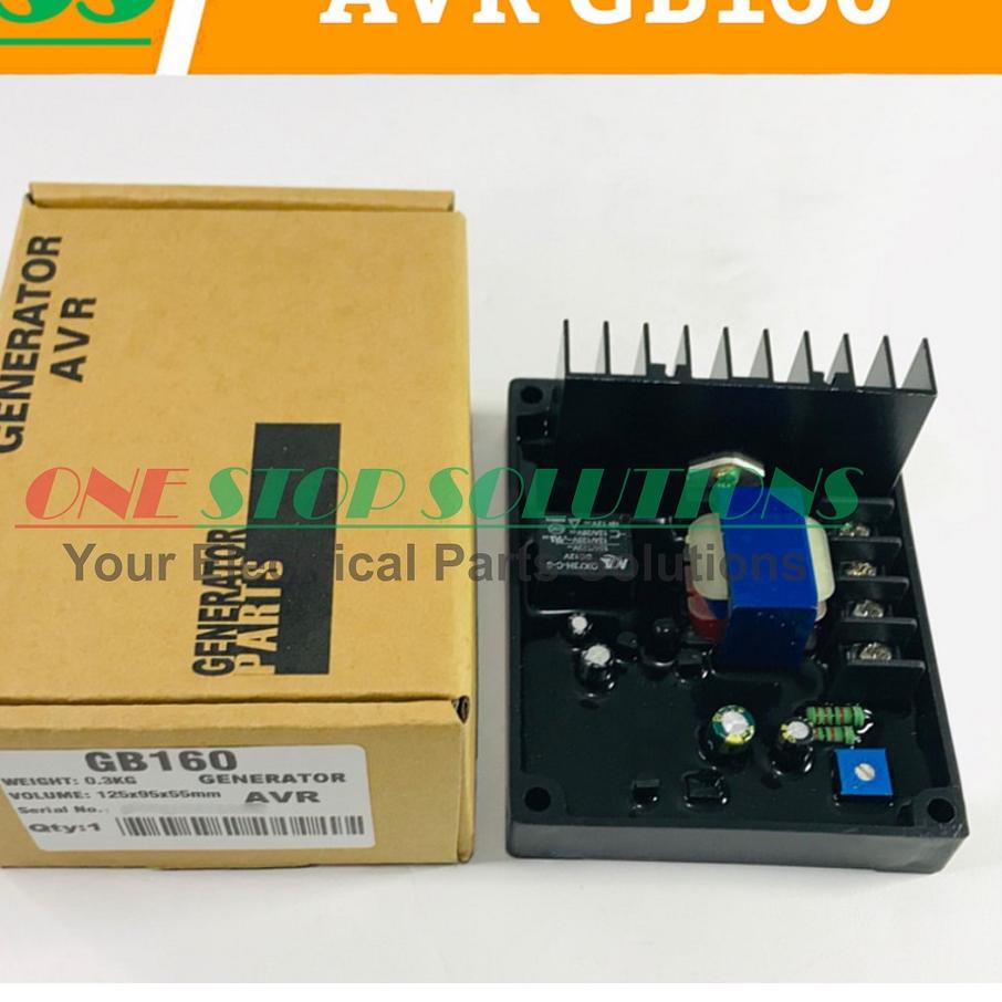 ♣ AVR BRUSH GENERATOR UNIVERSAL GB160 GB-160 GB 160 AVR GENSET UNIVERSAL ➢