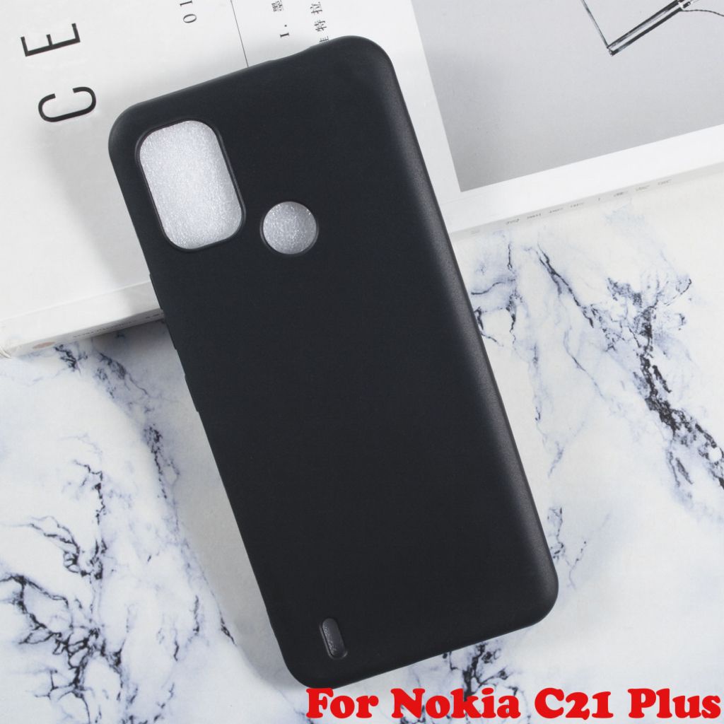 Softcase Nokia C21 Plus 2022 Matte Slim Original List Macaron Nokia C21 Plus
