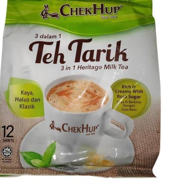 

☁ CHEK HUP 3 IN 1 TEH TARIK MALAYSIA / CHEKHUP / CHECKHUP / CHECK HUP MILK TEA 3IN1 WITH CANE SUGAR ❀