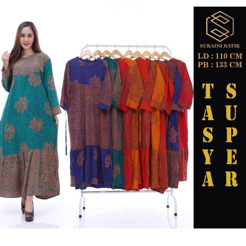 Booming sukaini batik cap tasya super bahan samitex  A