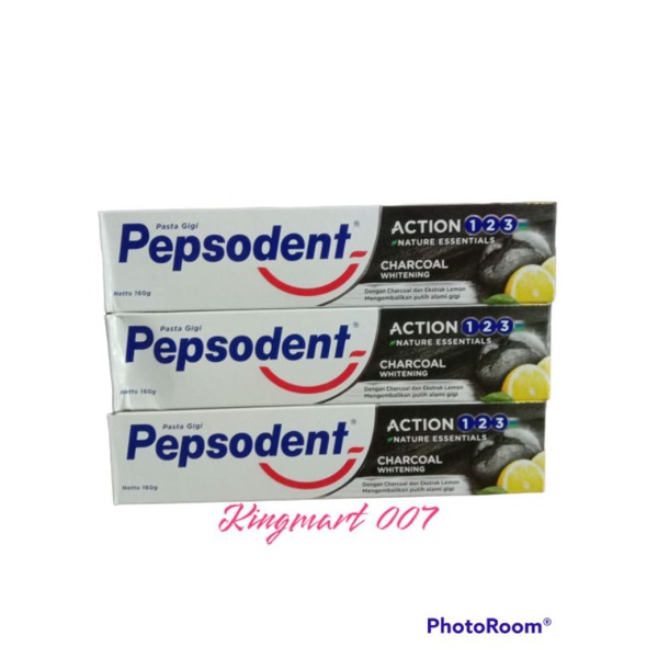 Pepsodent pasta gigi Carcoal 160g