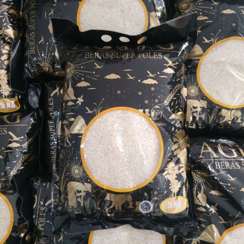 

Beras Agung 5kg Kemasan Plastik Laminasi