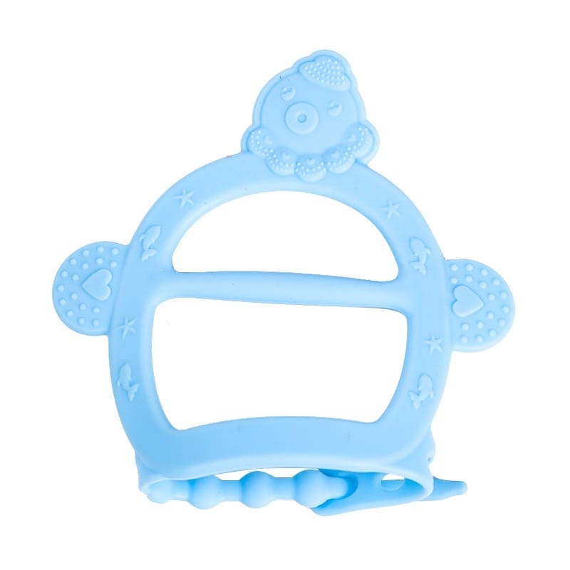 HZ Teether Bayi Gelang BPA Free / Mainan Gigitan Bayi Bahan Silikon Gelang Gigitan Bayi HZ