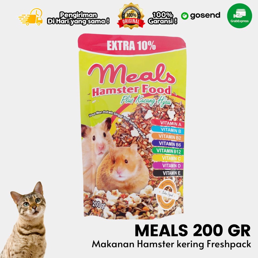 Makanan Hamster Meals 200gr