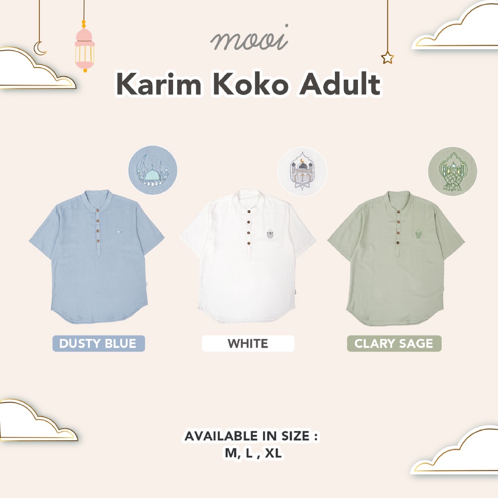PROMO 7.7 PROMO BAJU LEBARAN MURAH MOOI KARIM KOKO BAJU LEBARAN PAKAIAN KOKO DEWASA BAJU KOKO ATASAN DEWASA MUSLIM M L XL XXL