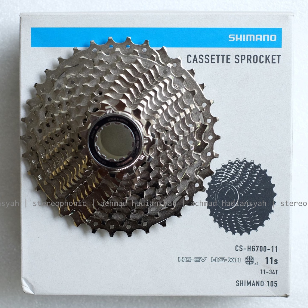NEW. Made in JAPAN Sprocket SHIMANO 105 R7000 CS-HG700-11 speed 11-34T Sprocket 105 R7000 11speed HG