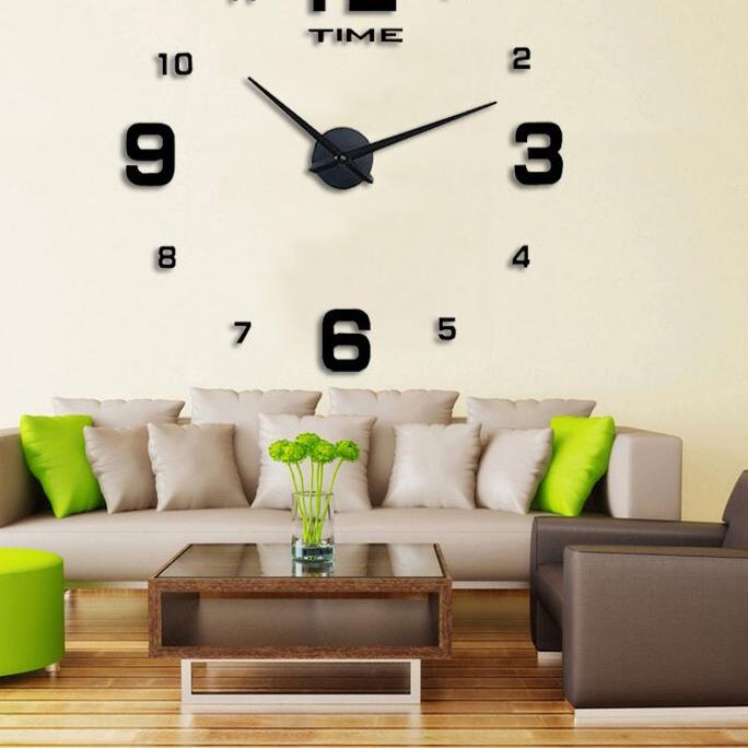 ➣ Jam Dinding Jumbo DIY Unik Untuk Ruang Tamu/Kamar ✫