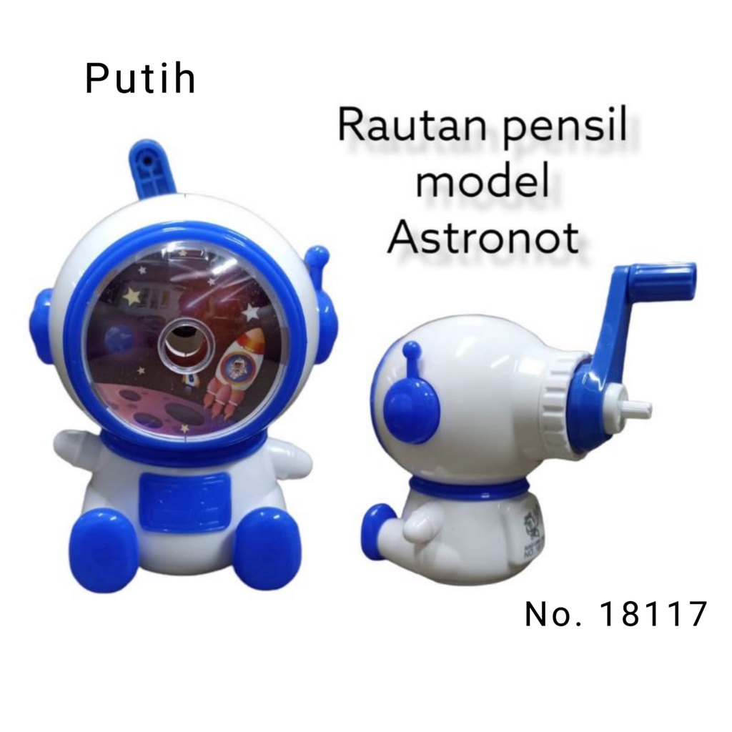 Rautan Pensil Putar Meja Fancy Box mika Unicorn Astronot transformer