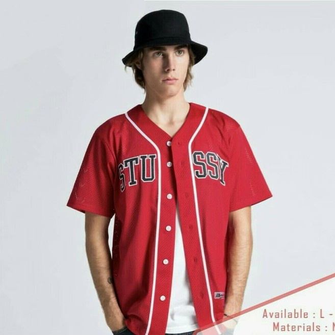 Bisa COD baju baseball cowok pria Original Asli