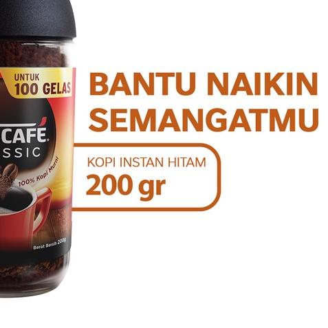 

Discount⭐✔️-NESCAFE Classic Kopi Instan Kopi Hitam 200g Jar