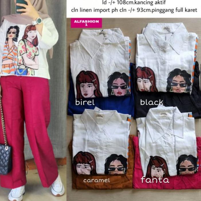 ✫ ANIME SET CROP CRINKLE SABLON LD 110 // SETELAN KEMEJA CRINKLE SABLON // SETELAN POLOS CRINKLE // 