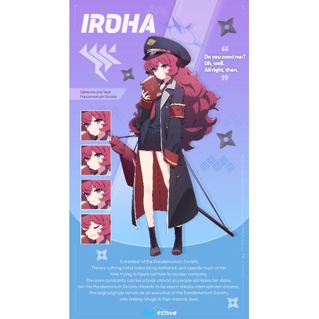 Jaket/mantel Natsume Iroha Blue Archive