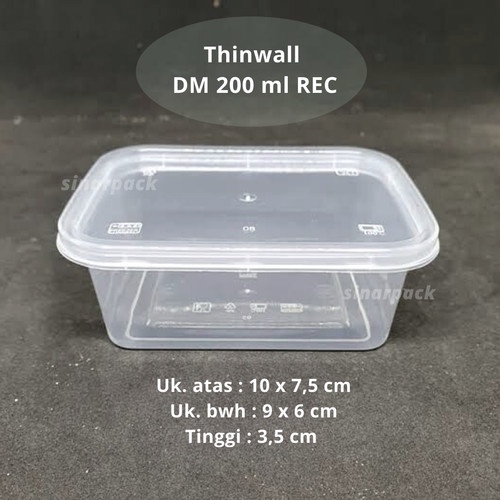 

Thinwall DM 200 Ml REC / Thinwall Food Container