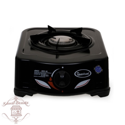 Kompor Gas 1 mata Progas PG-169 / Yamakawa / Allison 1 Tungku / Tecstar / QUANTUM QGC-101R + SetRegQuantum Uji Lulus SNI Best Seller!