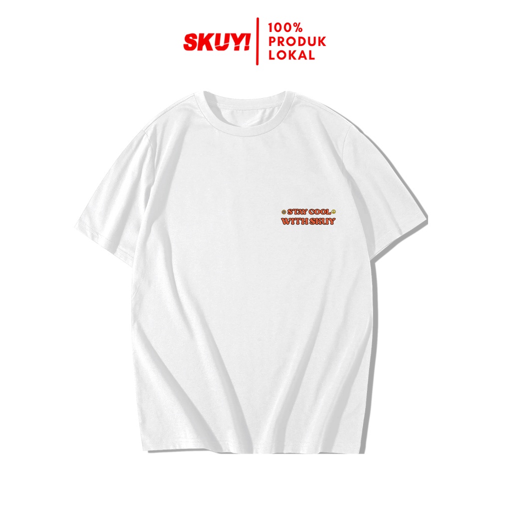 Skuy Kaos Dewasa PutihUnisex | Stay Cool With Skuy SKY180