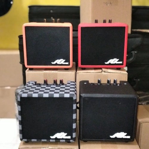 Ampli mini Gitar Bass JTJ ONE 4 inch Distorsi Gratis Kabel Jek 3 Meter