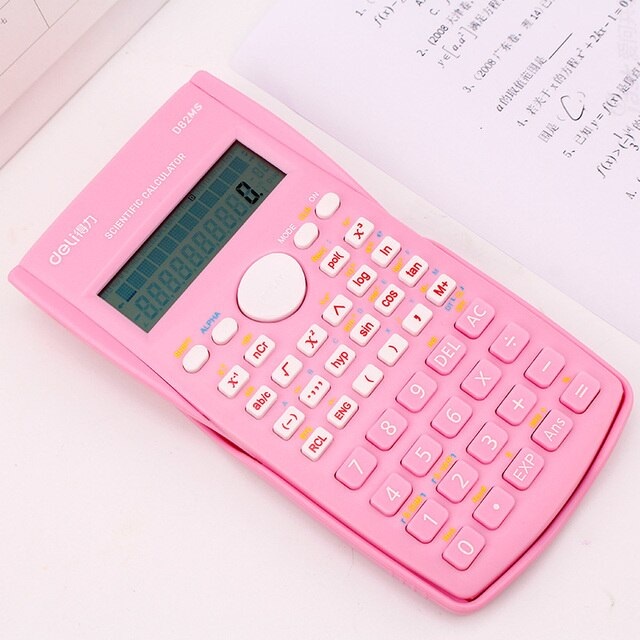 

Terlaris ✨ -Deli WD82MS Scientific Calculator 240F 10 2 Digits- 2.2.23