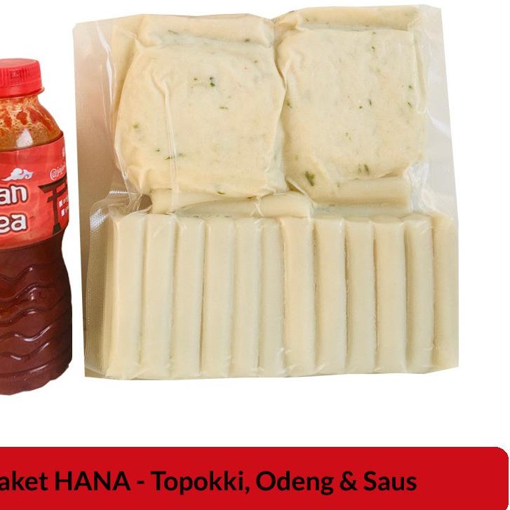 

♪ Paket Hana Topokki, Odeng & Saos ⅎ