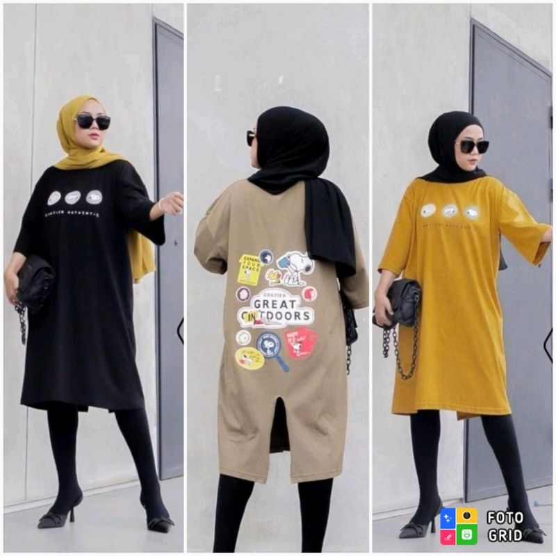 TUNIK SNOOPY / TUNIK KAOS SNOPPY