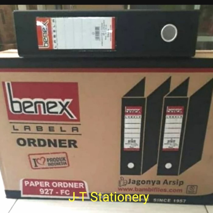 

Ordner Benex Folio Hitam Per Dus
